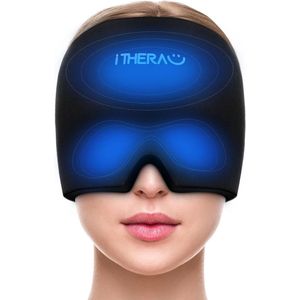 Koelmuts voor migraine en hoofdpijn - Geïsoleerd slaapmasker voor pijnverlichting