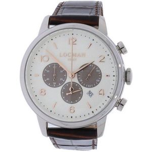 Locman - 0254A05R-00AVGY2PT - Polshorloge - Heren - Quartz - 1960 Chrono