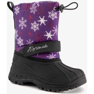 Gevoerde kinder snowboots paars - Maat 31 - Moonboots