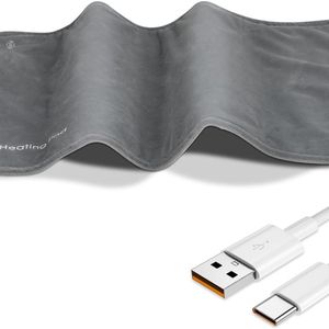 Equivera Warmtedeken Stoel - Warmtekussen - Warmtedeken Stoel Draadloos - Stoelverwarmer - Stoelverwarming Thuis