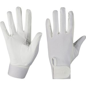 Paardrijhandschoenen Cotton Serino GlovesWit - maat M