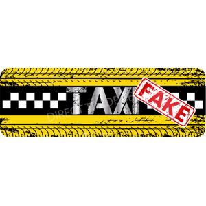Dashboardmat Fake Taxi