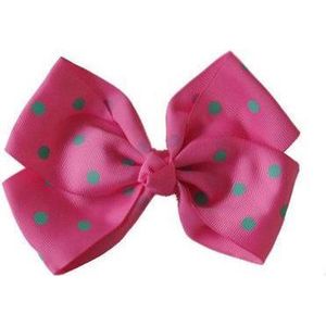 Jessidress Haarclip met grote Haarstrikje - Fushia