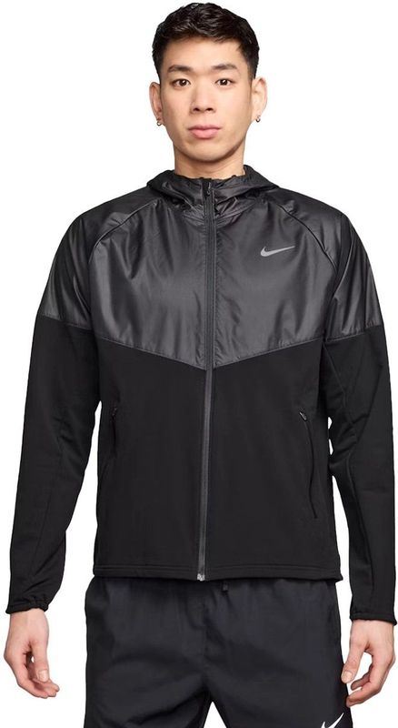 NIKE - Miler Men's Therma-Fit Repel - Jack - Zwart - Heren
