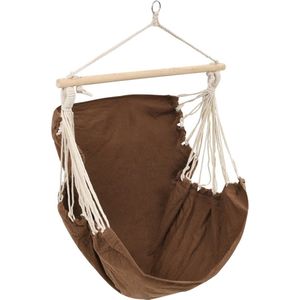 Hangstoel bruin (large) - Hangstoel - Tuinset - Buitenkamer - Lounge Set - Garden Furniture