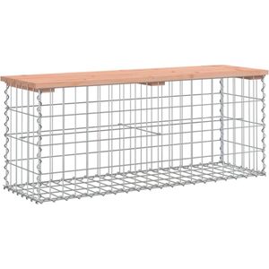 vidaXL Tuinbank - Schanskorfontwerp - 103x31,5x42 cm Tuinbank - Houten Tuinbank - Douglashout - Terrasbank - Parkbank