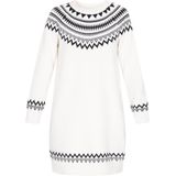 DreiMaster - Maritime Collectie - Mini-jurk - Ronde Hals - Lange Mouwen