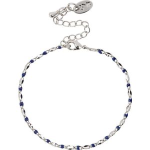 Jozemiek ONE DAY Charity Armband Plated  14K Witgoud - Blauw