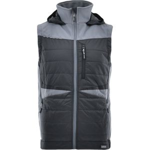 Sara4you Comfort Plus Bodywarmer Zwart-Grijs 11625 - L