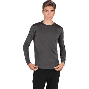 FUSION MENS MERINO 150 LS - Hardloopshirt - Grijs - Heren - Maat XL