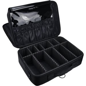 Schmink koffer - Kapperskoffer trolley - Visagie make up koffer trolley - Schminkkoffer - Beauty case - Cosmetica koffer - Ideaal voor reizen - To go