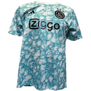 Adidas Ajax Shirt Licht blauw / wit / zwart - maat 2XL