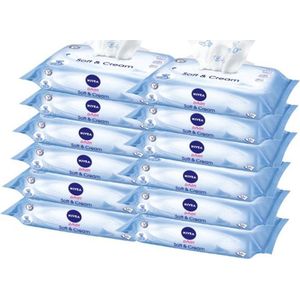 Nivea Baby Soft & Cream babydoekjes 756 stuks (12x63)