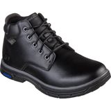 Skechers Heren Segment 2.0 Brogden Chukka Boot, Zwart leder, 39.5 EU