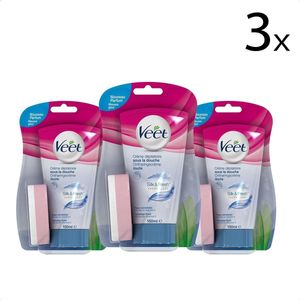 Veet Ontharingscrème  - Gevoelige Huid - In-Shower - 150ml x3
