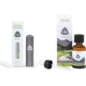 Chi Natural Life Aroma inhaler + Davos kuurolie 10 ml