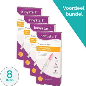Zwangerschapstest - midstream - extra vroeg - 8 stuks - Babystart