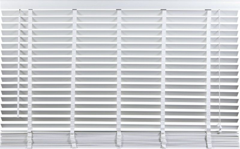 Jaloezieën - Wit - Hout - 50mm