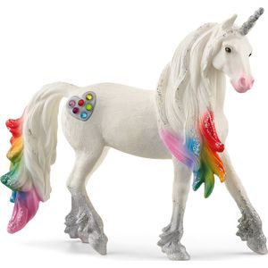 schleich BAYALA Speelfiguur - Regenboog Eenhoorn hengst - Fantasie, Unicorn Kinderspeelgoed - 5 tot 12 Jaar - 70725