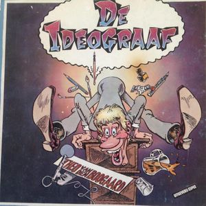 de Ideograaf  boek vol cartoons door Theo van den Boogaard