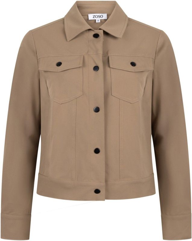 Zoso - Anouk - Blouse - Camel - Dames