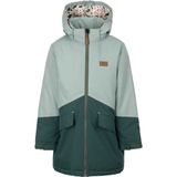 Trespass Kinder Winterjacke Oleta Rainwear Jacket Teal Mist-3/4