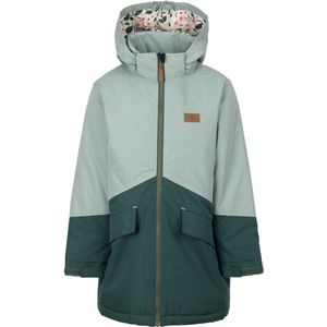Trespass Kinder Winterjacke Oleta Rainwear Jacket Teal Mist-3/4