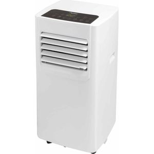 Bestron mobiele airco, airconditioning voor ruimtes tot 28m², koelvermogen 2,1 kW, met CFC vrije koelmiddel, 7.000 BTU/h, kleur: wit