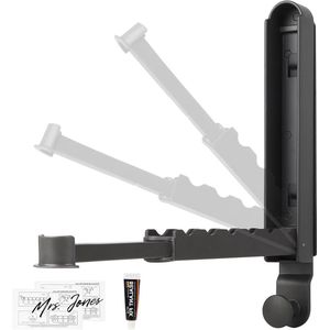 Mrs. Jones Opvouwbaar Kledingrek Uitschuifbare Wandplank Badkamer Slaapkamer Grijs .