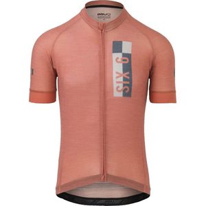 AGU Solid Merino Fietsshirt III SIX6 Heren - Oranje - S