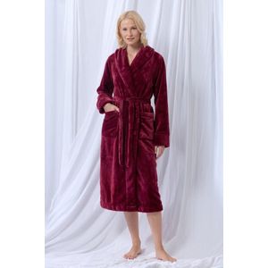 Woody Dames kamerjas wijnrood - maat XS