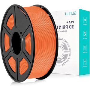 PLA Plus Filament 1.75mm - Robuust 3D Filament - Maatnauwkeurigheid +/- 0.02mm - 1kg spoel (2.2LBS) Macaron Sunny Orange