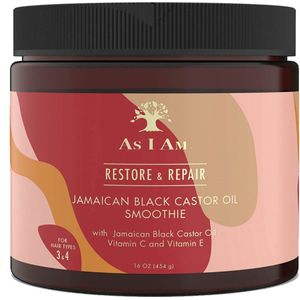 As I Am - Jamaican Black Castor Oil Smoothie - Haarolie - 454 gram