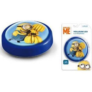 Minions druk ledlampen 14cm blauw