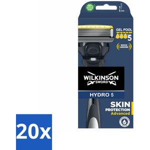 Wilkinson Sword - Navulmesjes - Hydro 5 Skin Protection Advanced - Beschermend - 1 mesje - Bulkverpakking - 20 stuks