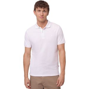 DANISH ENDURANCE - Classic Fit Poloshirt - Wit - Korte Mouw