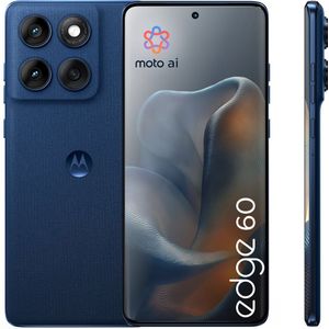 Motorola edge 60 16,9 cm (6.67") Dual SIM Android 15 5G USB Type-C 12 GB 256 GB 5200 mAh Blauw