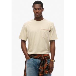 Superdry - Contrast Stitch Pocket - T-shirt - Korte Mouwen