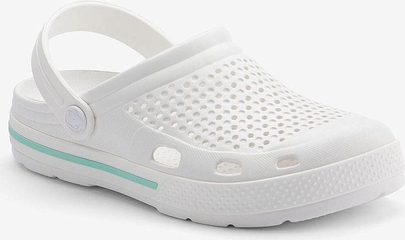 Women’s clogs coqui lindo white/white lt. mint 37