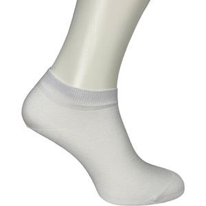 Sneakersokken - 1 paar - wit - enkelsokken - unisex