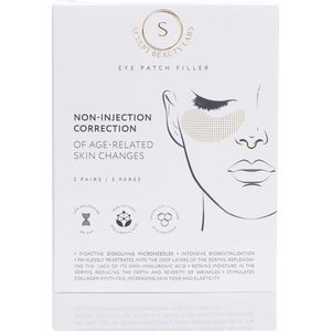 Microneedle Oogpleisters voor Verminderen van Rimpels en Donkere Kringen - Hyaluronzuur Oogmasker, 5 Paar