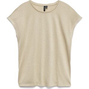 Vmsarah - T-shirt - Glitterprint - Korte Mouwen - Loose Fit