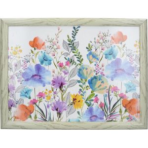 Creative Tops Dienblad Meadow Floral 44 X 34 Cm Hout Wit