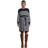 ENVIE DE FRAISE - Gestreepte Jurk - Marineblauw - Zwangerschapsjurk