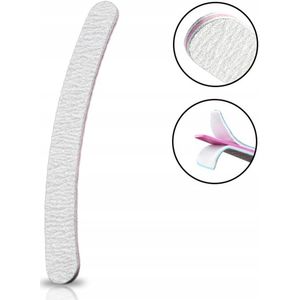 Professionele Nagelvijl Banaan Korrel 180/240 - 1 Stuk