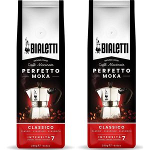 Bialetti Roma gemalen koffie - 2x 250 gram