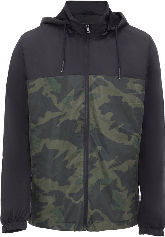 MOZZAAR - Jacke - Met Kapuze - Twee-Textuur-Design