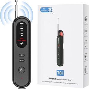 Camera detector - camera - Verborgen cameradetector - 2025 cameradetector - verborgen apparaat GPS-detector - bugdetector - 5 gevoeligheidsniveaus - cameradetector voor hotel, reizen, kantoor (zwart)