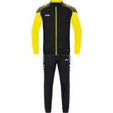JAKO - Prestatietrainingspak Van Polyester, Uniseks-Volwassene, Zwart/Antra Licht, 3XL