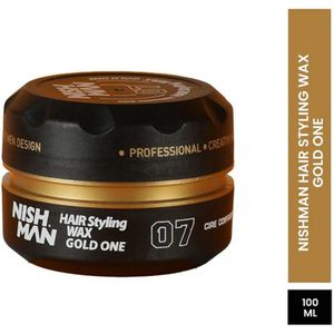Nishman - Hair Styling Wax - Gold One 07 - 100 ml